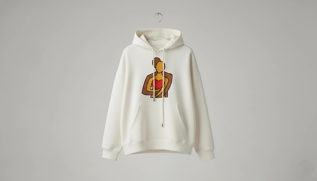 2 Pieces Couple 4eva Hoodie Unisex